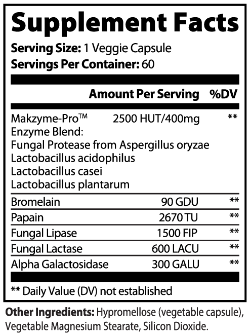 Easy Digest | Digestive Enzyme Capsules for Better Digestion & Nutrient Absorption
