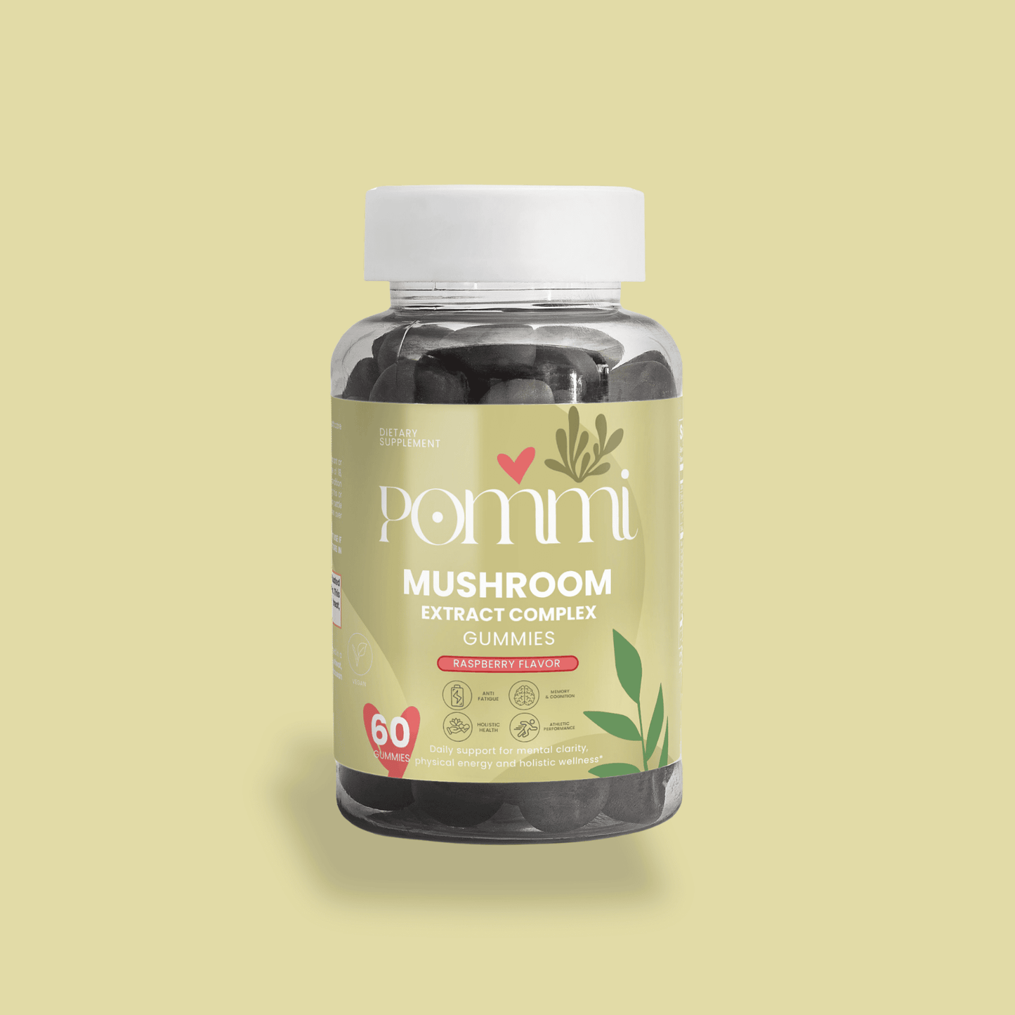 Mushroom Extract Complex Gummies – Focus, Energy & Wellness