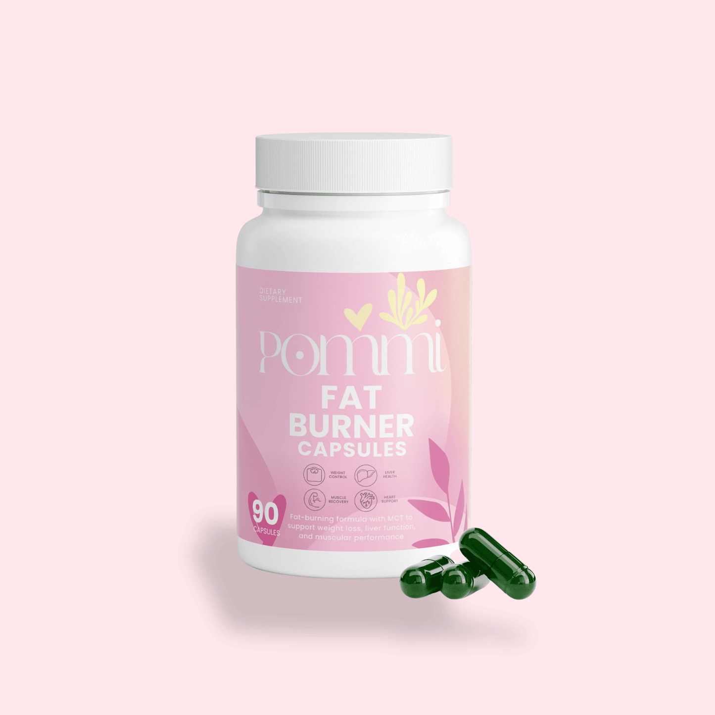 Fat Burner Capsules with MCT - Metabolism, Energy & Weight Loss Support