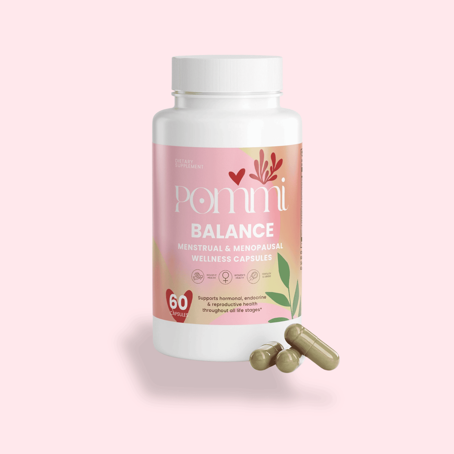 Balance – Menstrual & Menopausal Wellness Capsules for Hormonal Health & Fertility