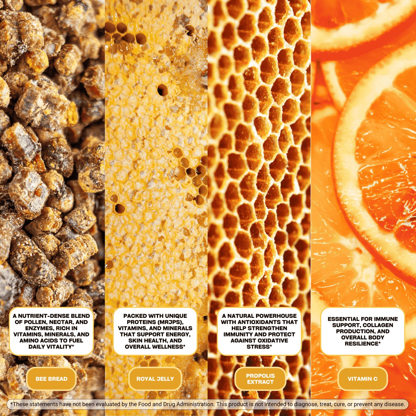 Bee Bread Powder | Natural Superfood Rich in Vitamins & Antioxidants