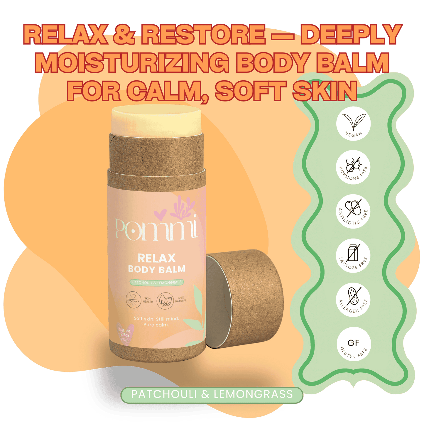 Relax Body Balm — Deep Moisturizing & Calming Aromatherapy Treatment