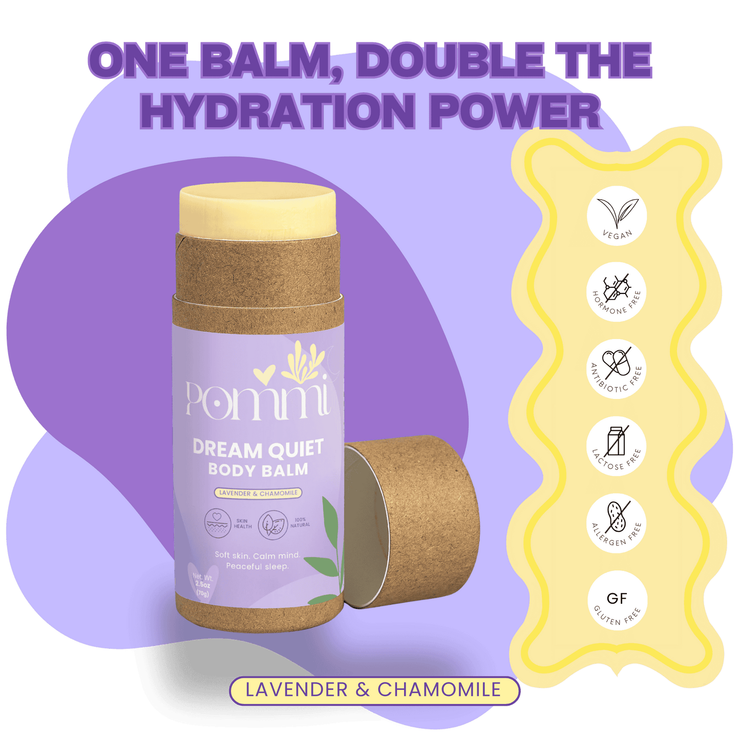 Dream Quiet Body Balm — Ultra-Hydrating & Calming Natural Skin Treatment