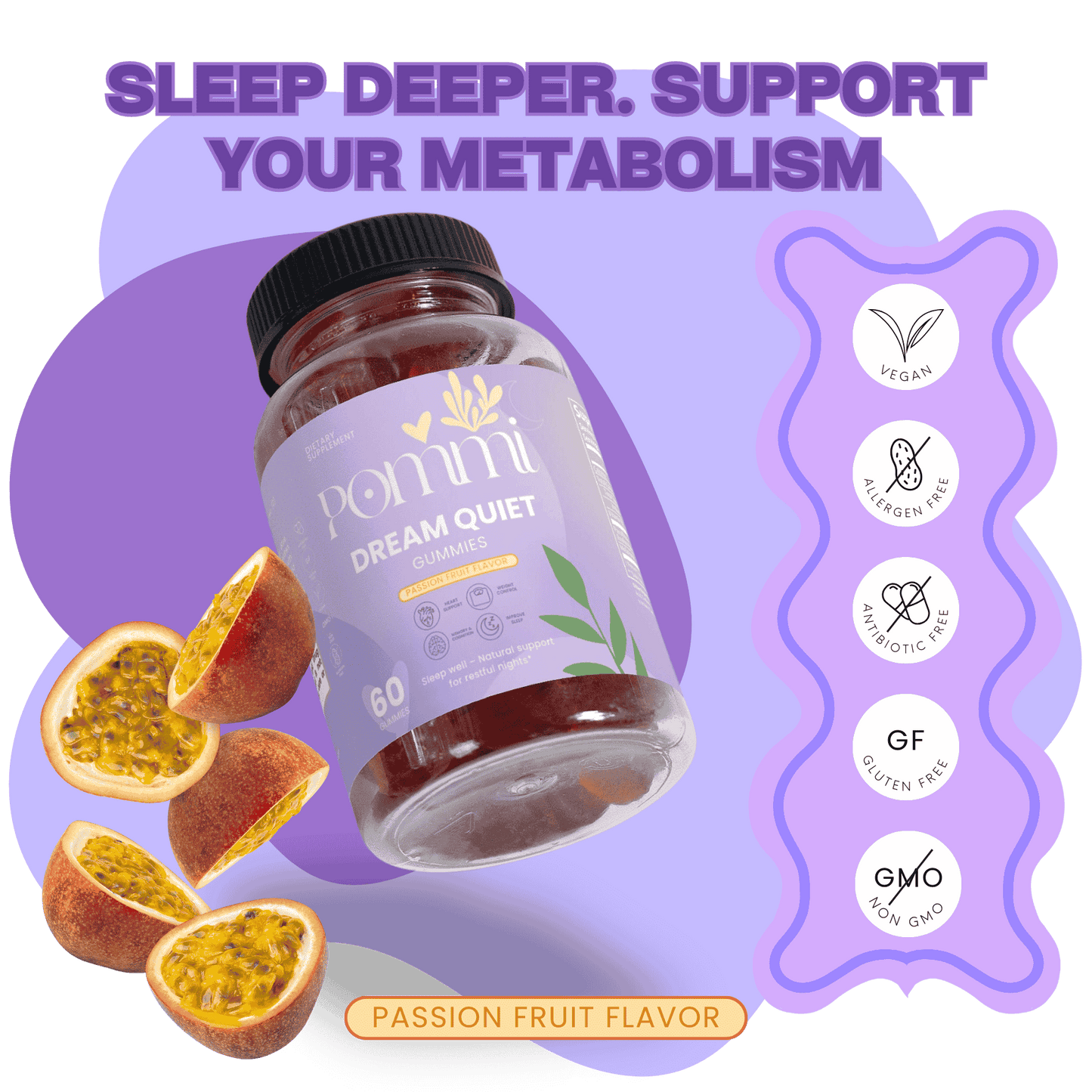 Dream Quiet Gummies – Deep Sleep & Calm Mind