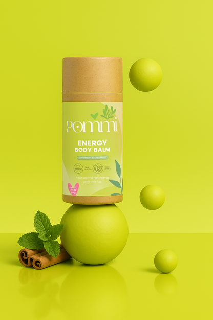 Energy Body Balm – Energizing Moisturizer with Spearmint, Lemon & Cinnamon