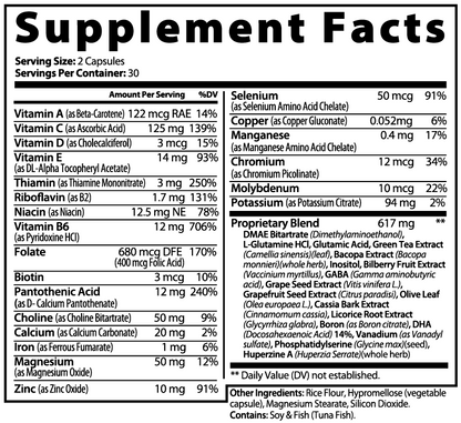 Brain & Focus Capsules – Boost Memory & Concentration