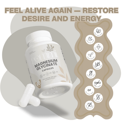 Magnesium Glycinate Capsules – High Absorption, Relaxation & Sleep Support