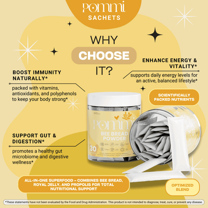 Bee Bread Powder | Natural Superfood Rich in Vitamins & Antioxidants