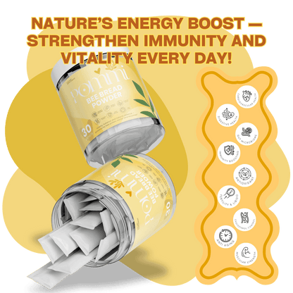 Bee Bread Powder | Natural Superfood Rich in Vitamins & Antioxidants