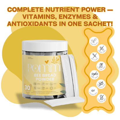 Bee Bread Powder | Natural Superfood Rich in Vitamins & Antioxidants