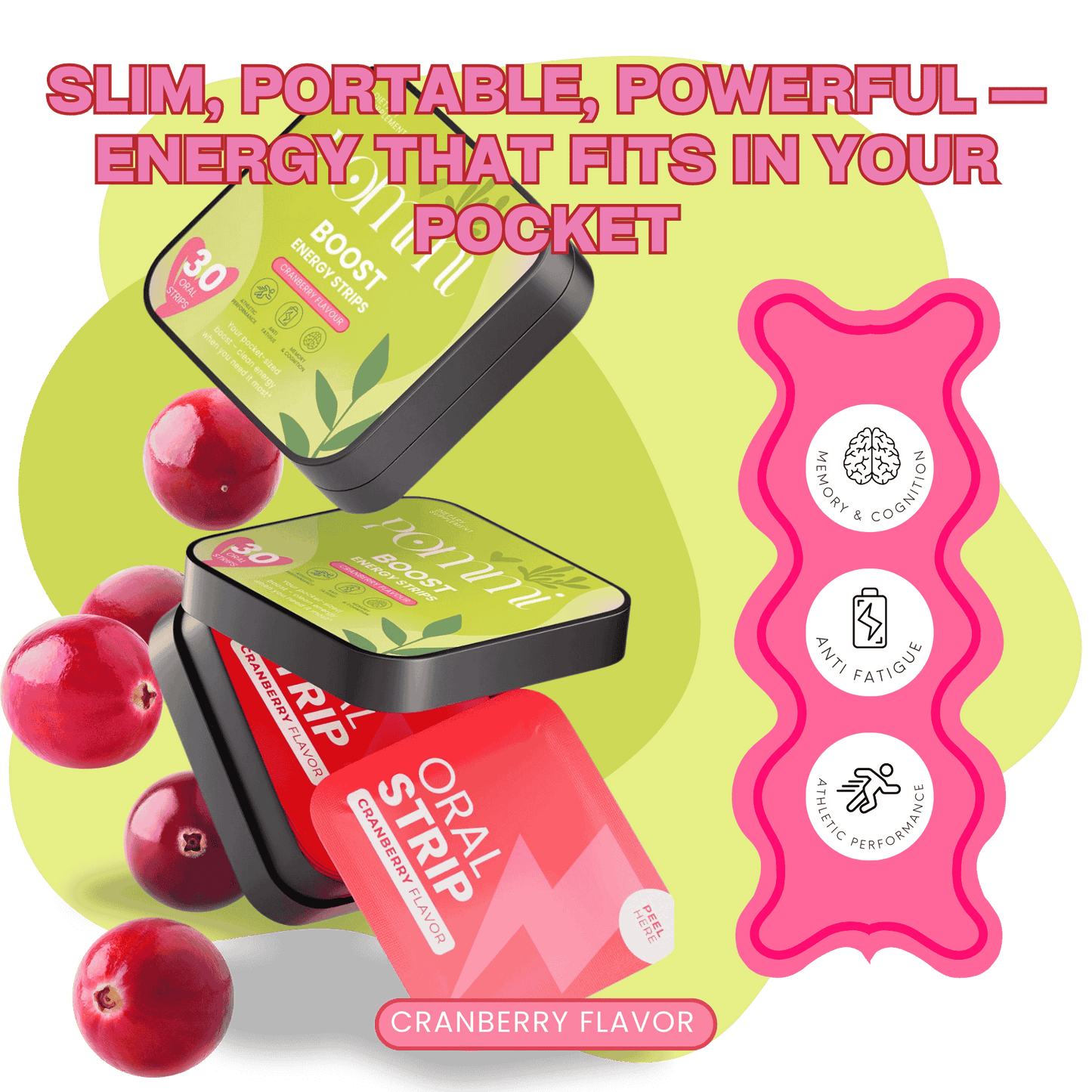Boost | Energy Strips - Fast-Acting Energy & Focus Without the Crash