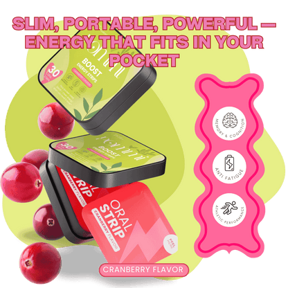Boost | Energy Strips - Fast-Acting Energy & Focus Without the Crash