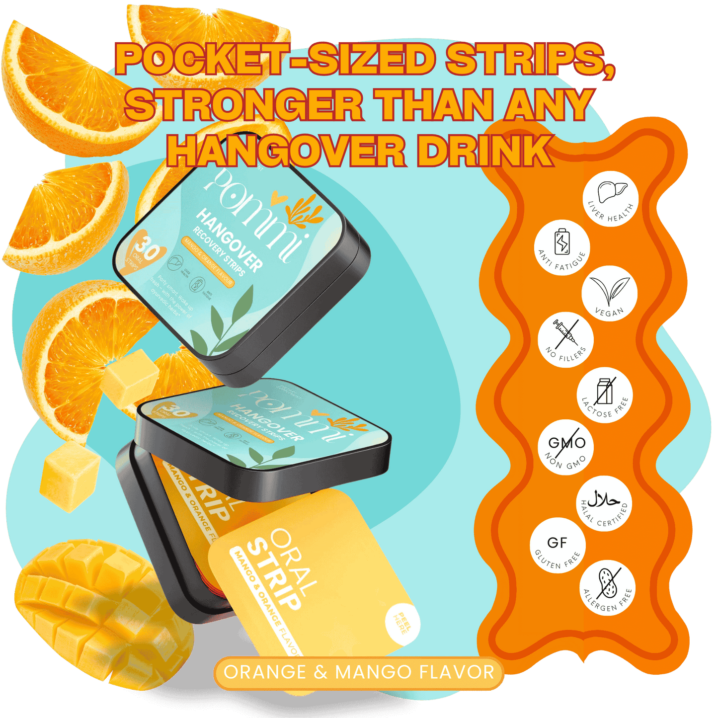 Hangover | Recovery Strips - Rapid Relief, Hydration & Energy Support