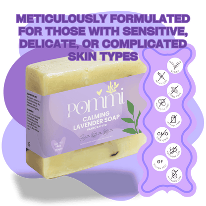 Calming Lavender Soap — Gentle, Moisturizing & Stress-Relief Bar