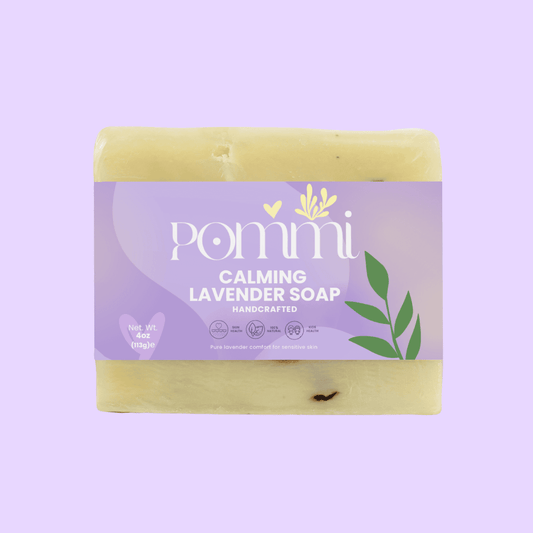 Calming Lavender Soap — Gentle, Moisturizing & Stress-Relief Bar