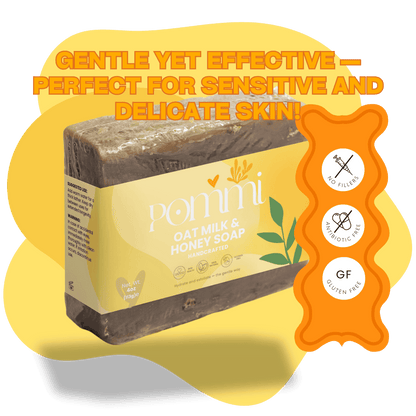 Oat Milk & Honey Soap — Nourishing, Gentle & Moisturizing for Sensitive Skin