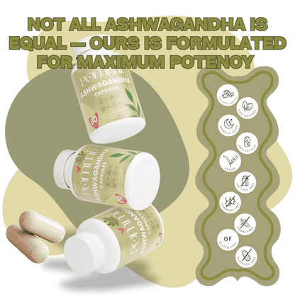 Ashwagandha Capsules – Organic Stress Relief & Energy Support
